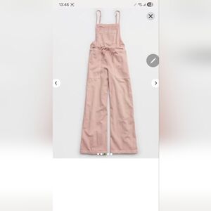 Aerie Lace Through Overalls